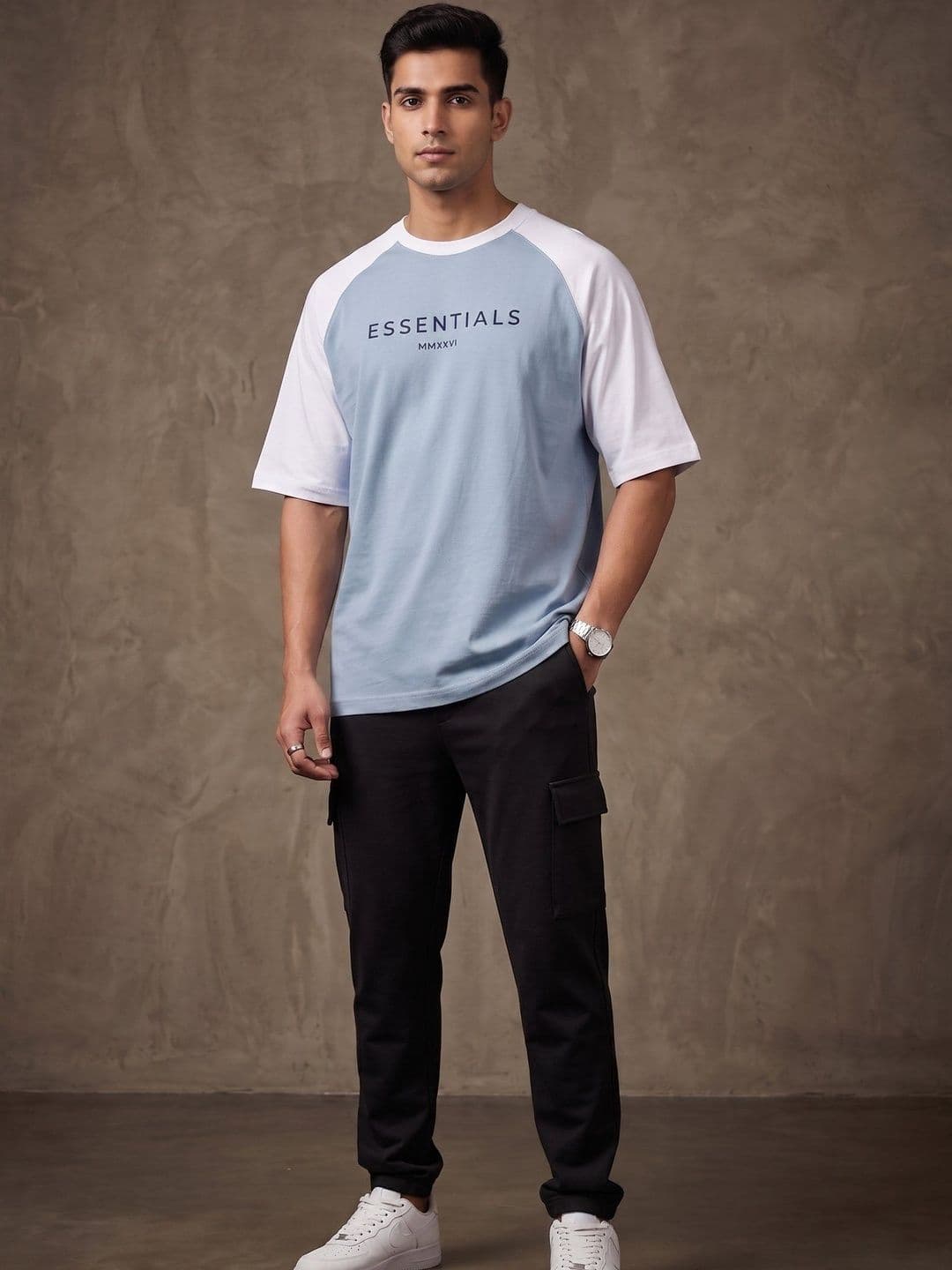 STARFOX Men Typography Colourblocked T-shirt - view 1