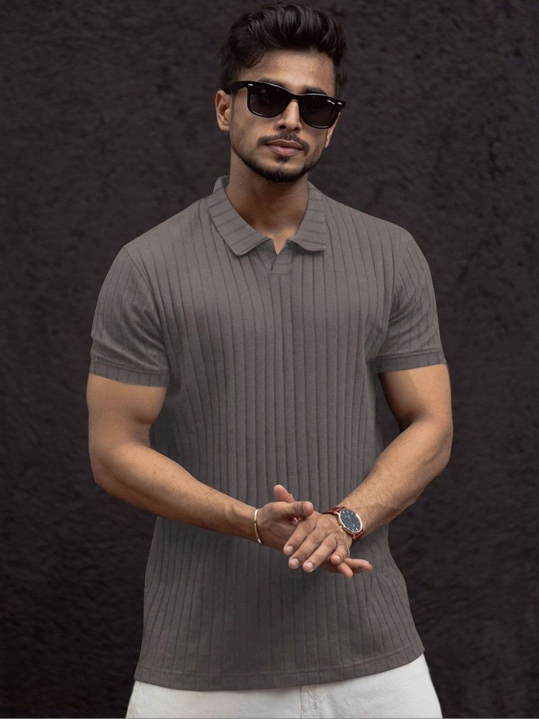 Moda Rapido Men Polo Collar T-shirt - view 1