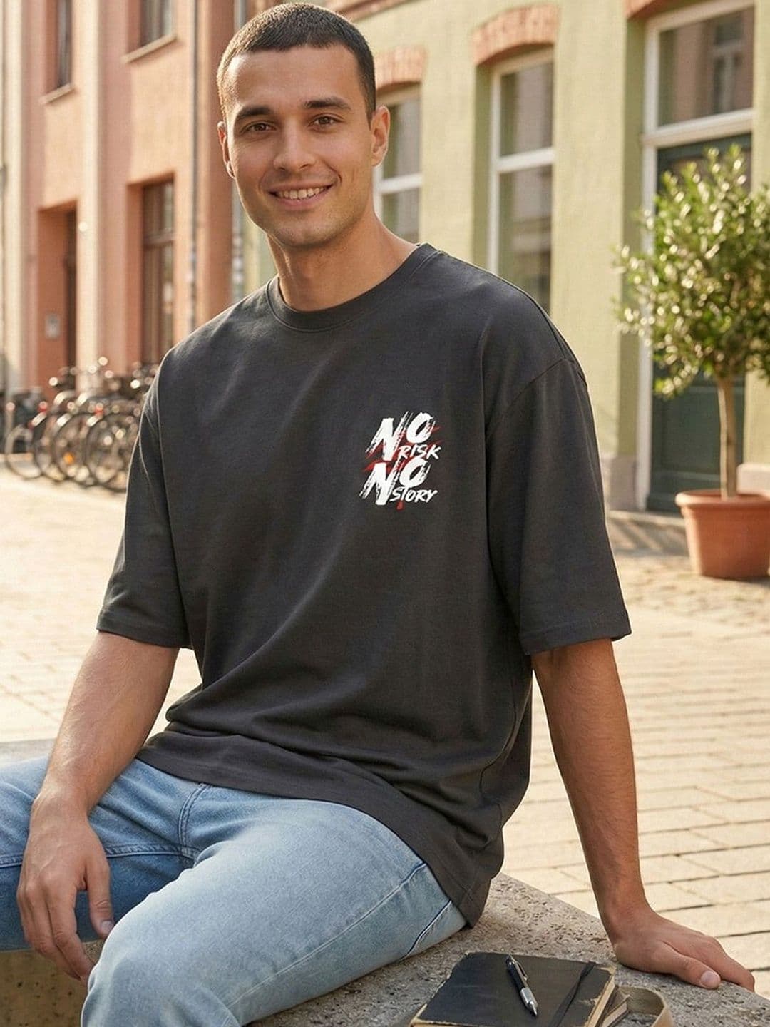 ST Trends Men Typography Printed T-shirt - view 1