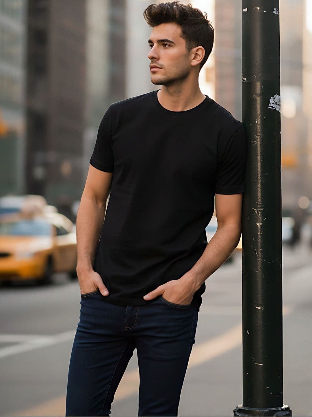 SYMBLANCE Men Typography Printed T-shirt - view 1