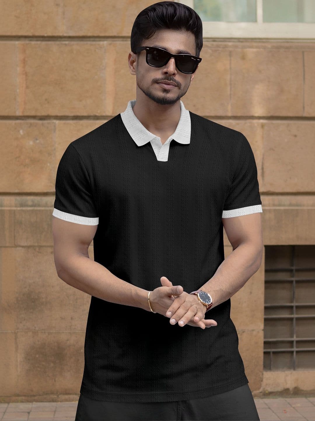 Moda Rapido Men Polo Collar T-shirt - view 1