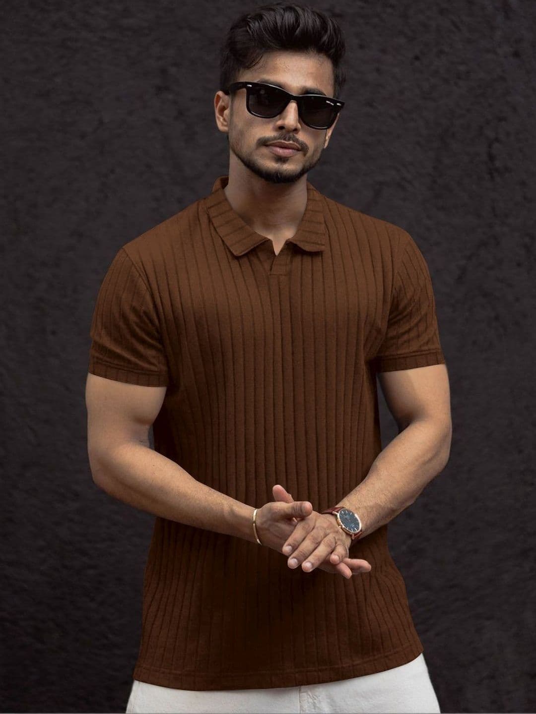 Moda Rapido Men Polo Collar T-shirt - view 1