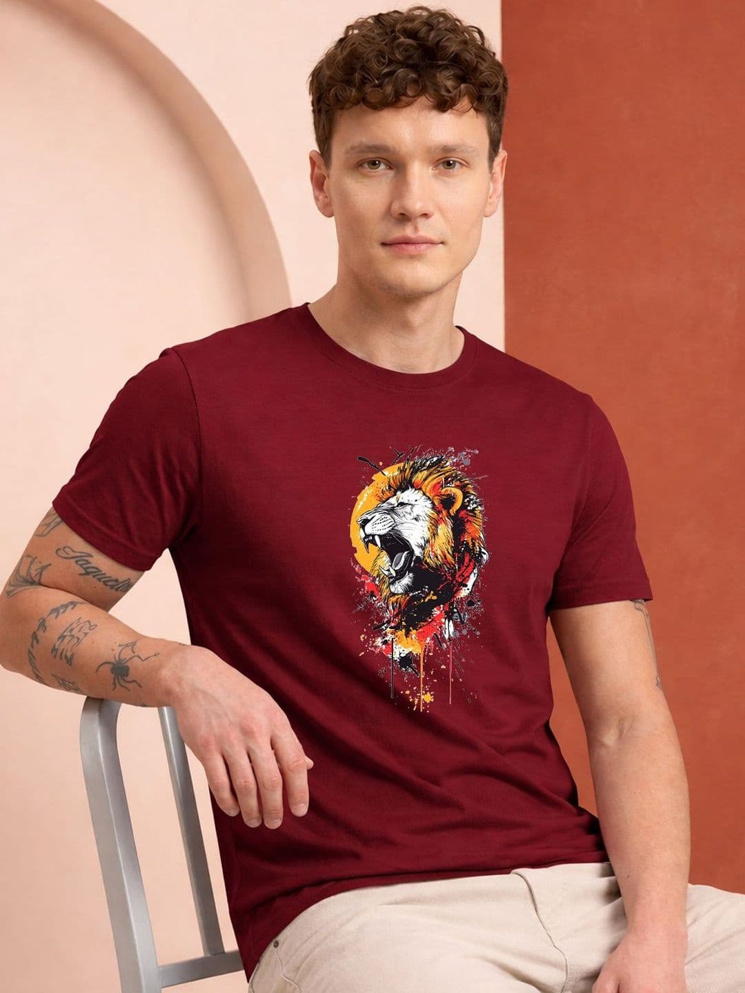 HERE&NOW Men Printed T-shirt - view 1