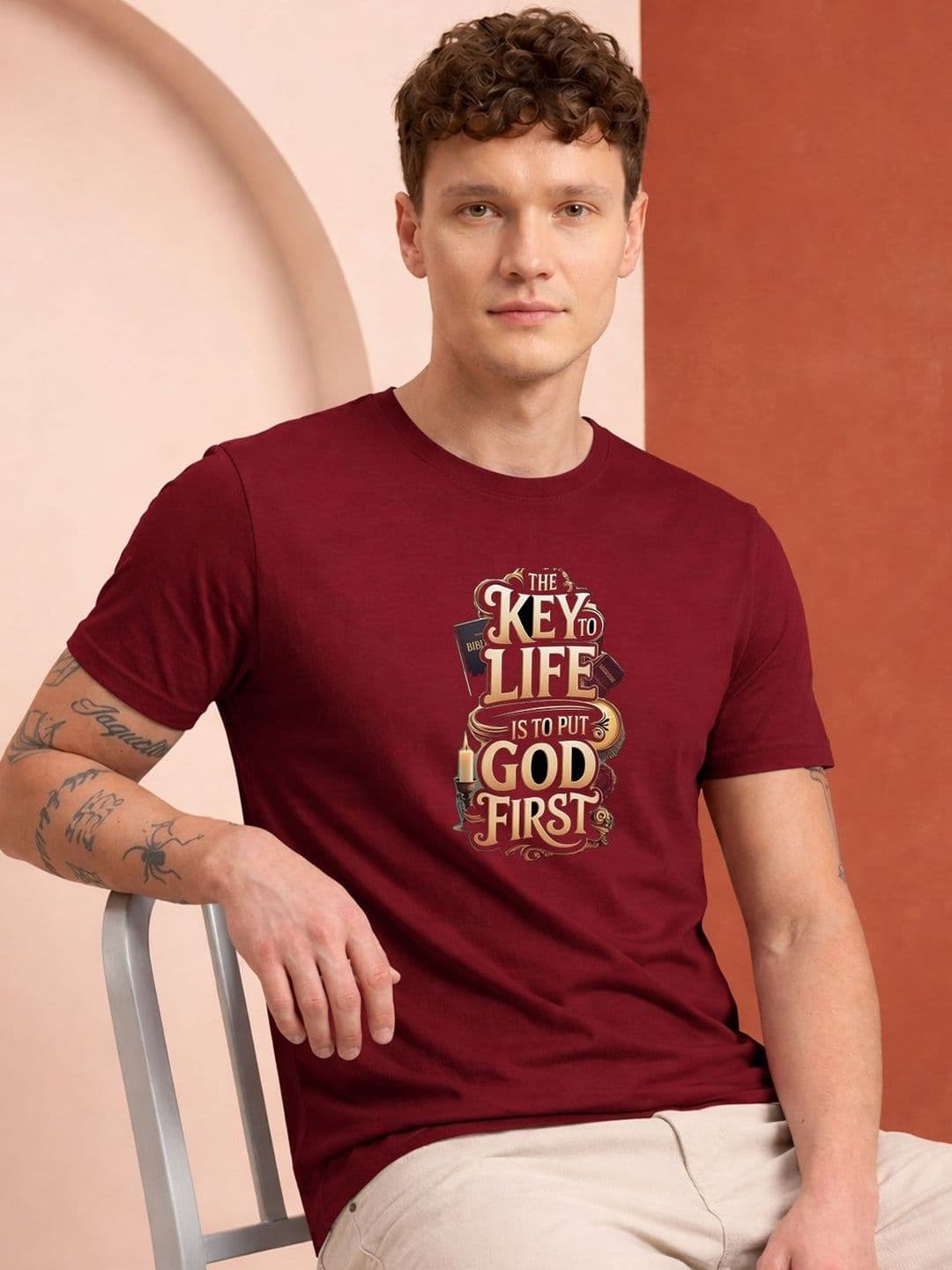 HERE&NOW Men Printed T-shirt - view 1