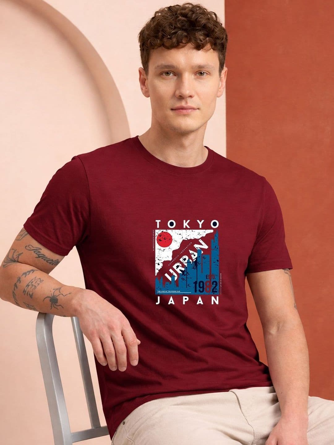 HERE&NOW Men Printed T-shirt - view 1