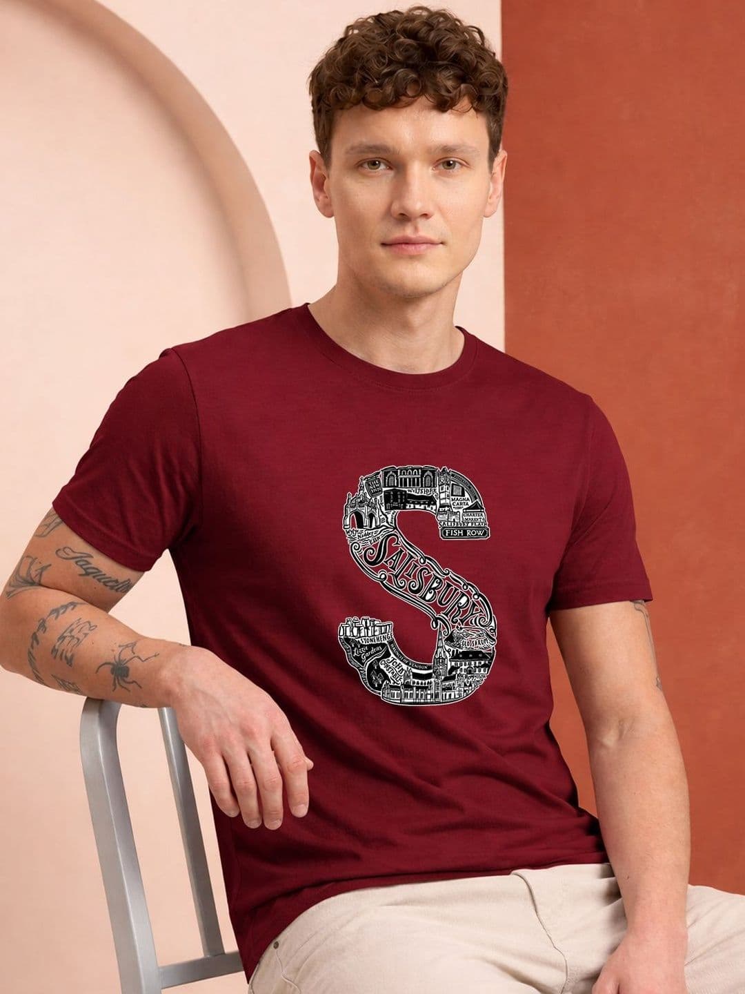 HERE&NOW Men Printed T-shirt - view 1