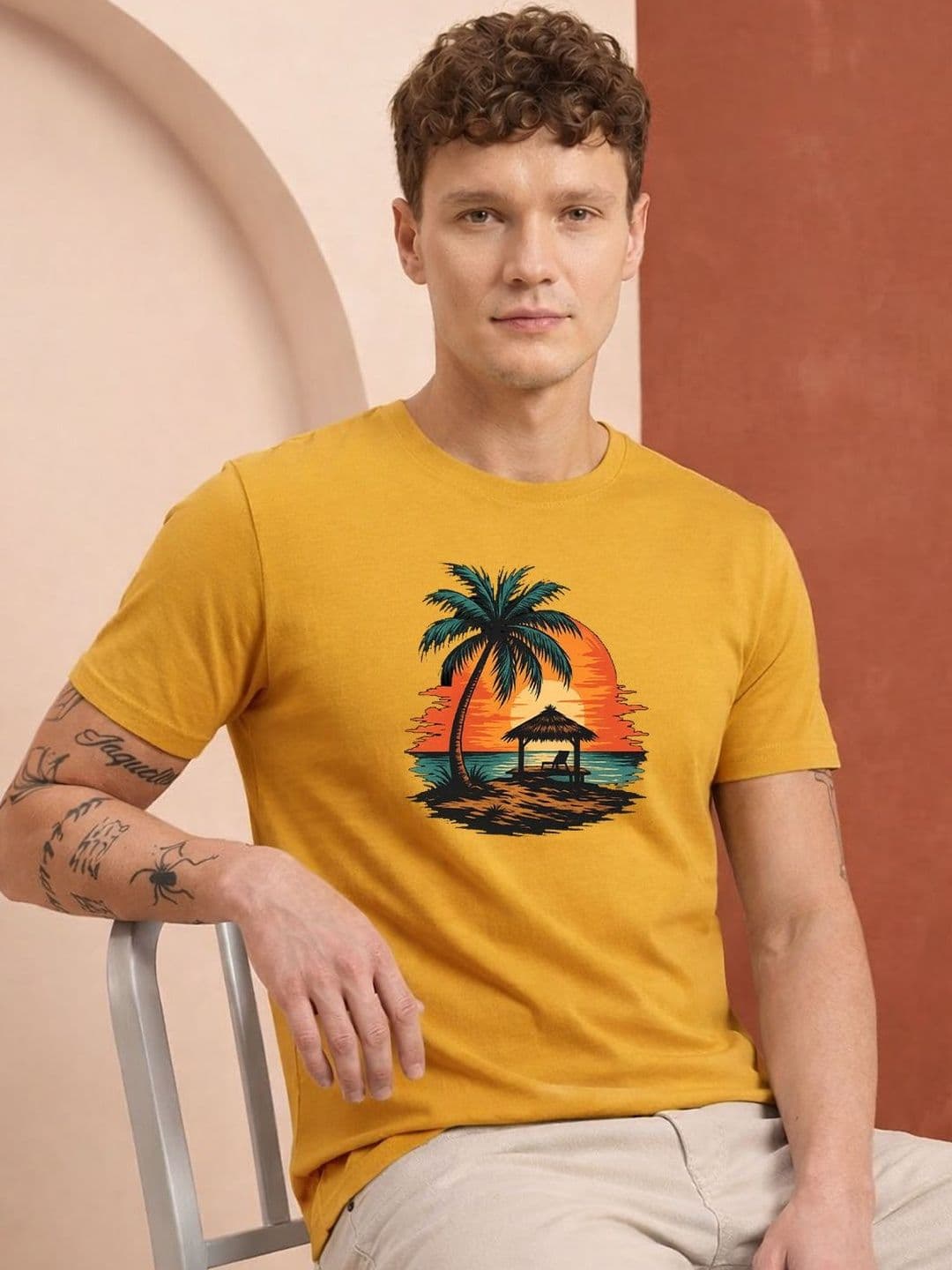 HERE&NOW Men Printed T-shirt - view 1