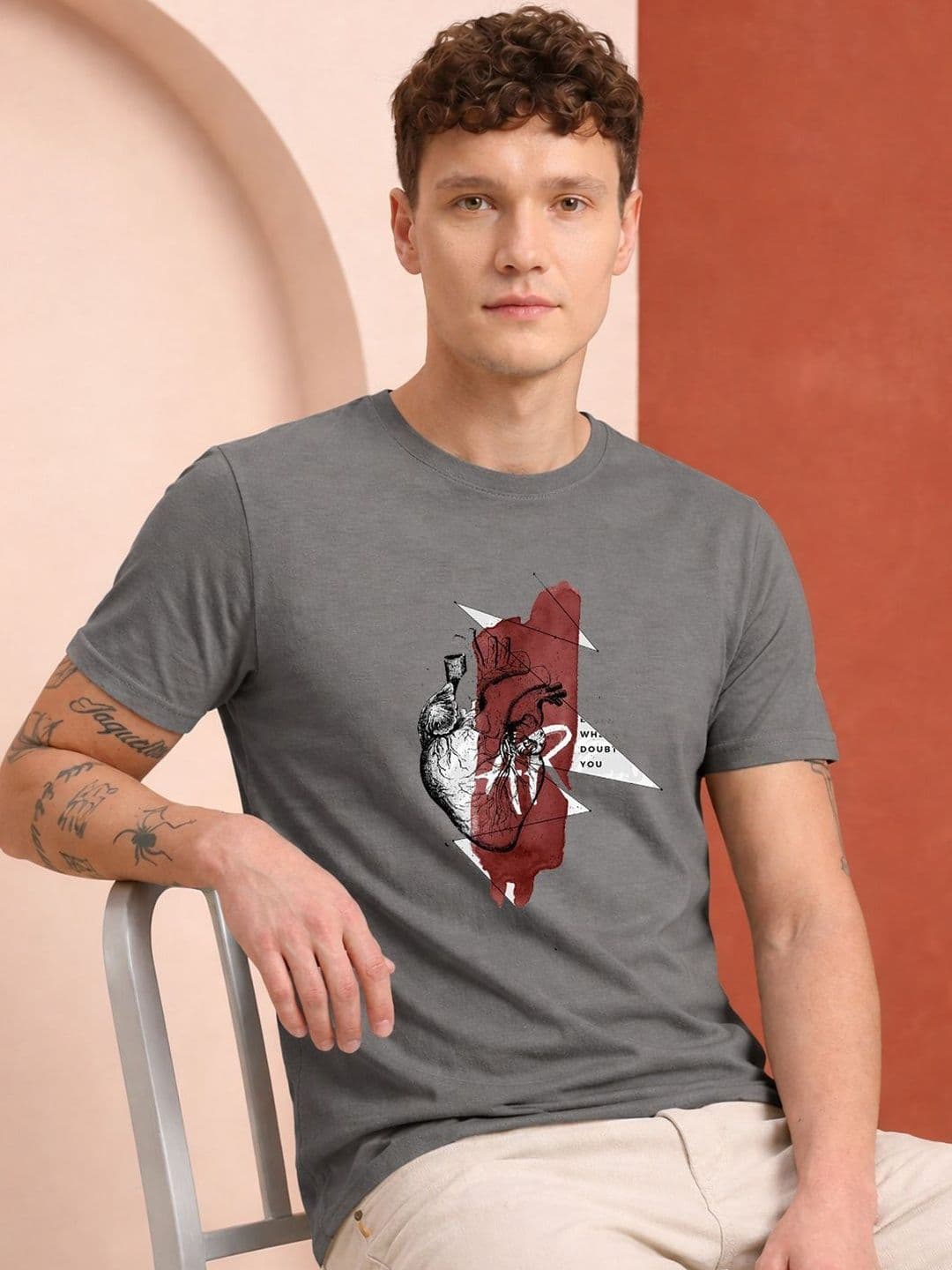 HERE&NOW Men Printed T-shirt - view 1