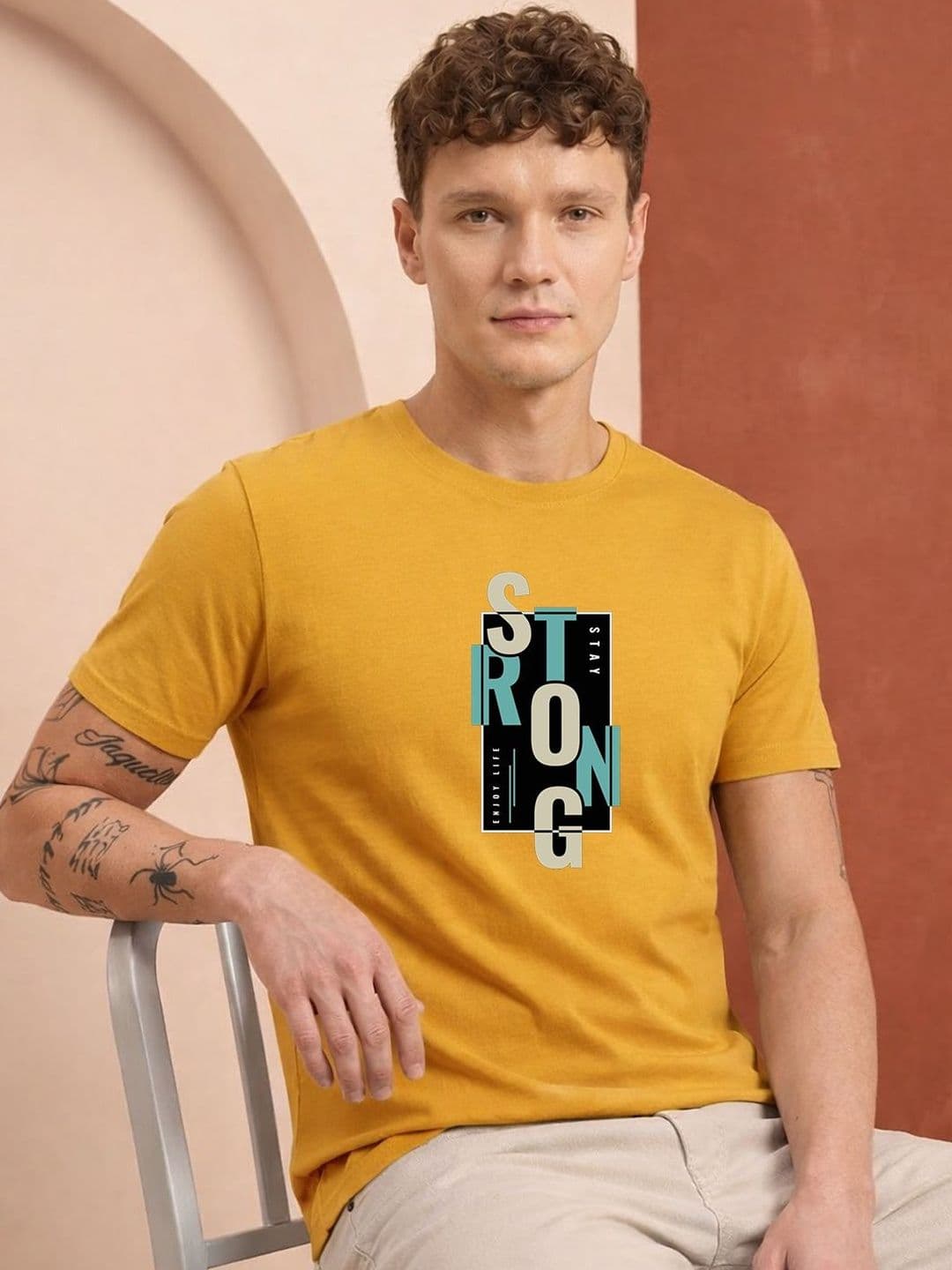 HERE&NOW Men Printed T-shirt - view 1