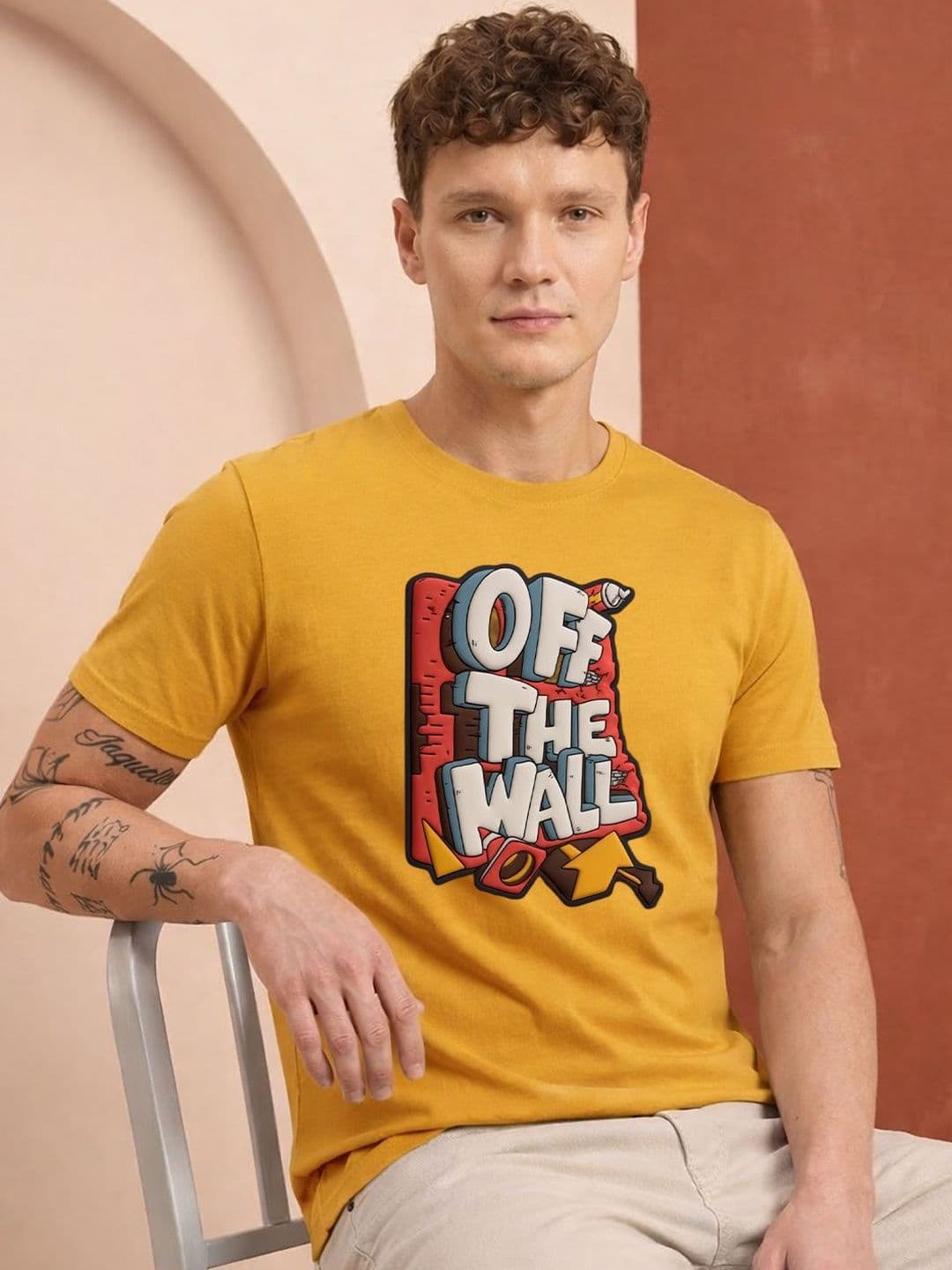 HERE&NOW Men Printed T-shirt - view 1
