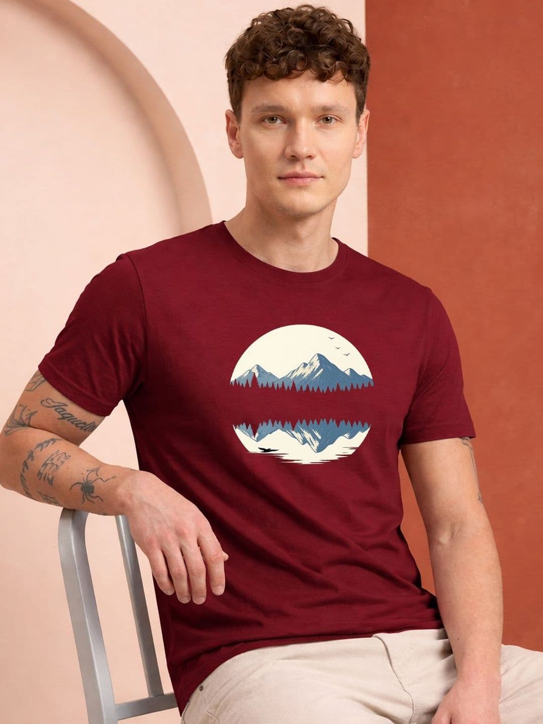 HERE&NOW Men Printed T-shirt - view 1