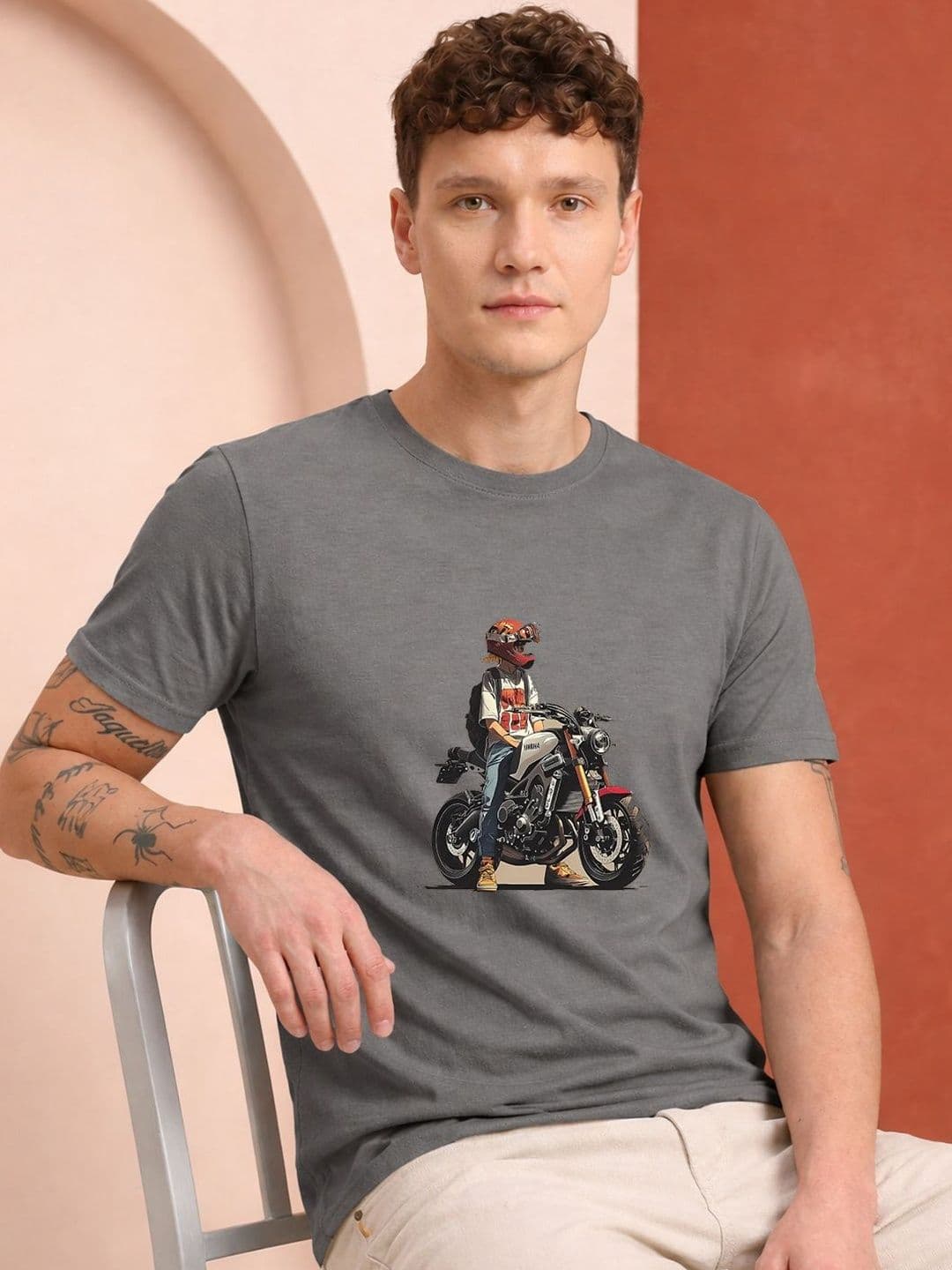 HERE&NOW Men Printed T-shirt - view 1
