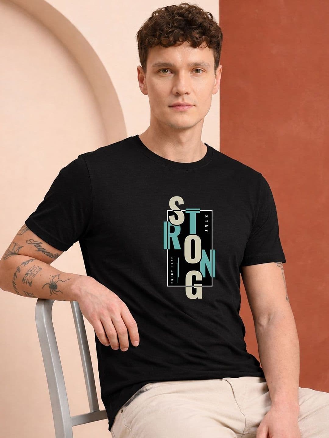 HERE&NOW Men Printed T-shirt - view 1