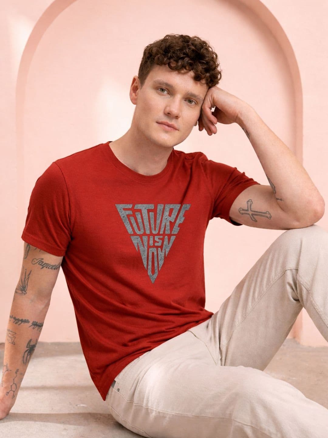 HERE&NOW Men Printed T-shirt - view 1