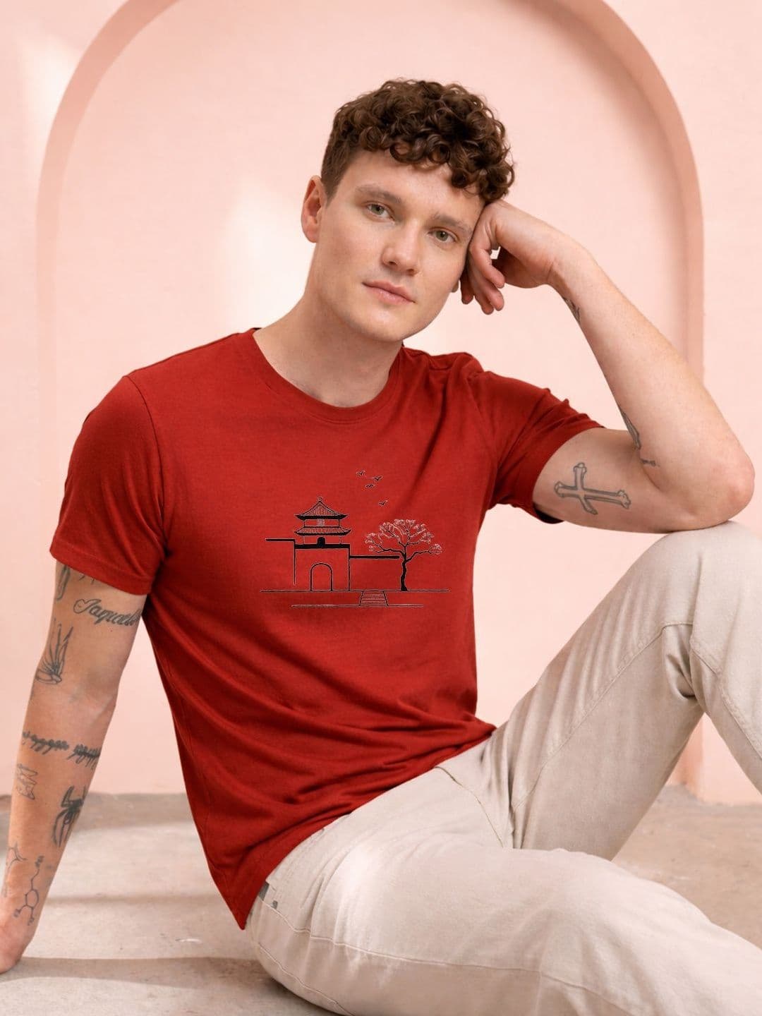 HERE&NOW Men Printed T-shirt - view 1