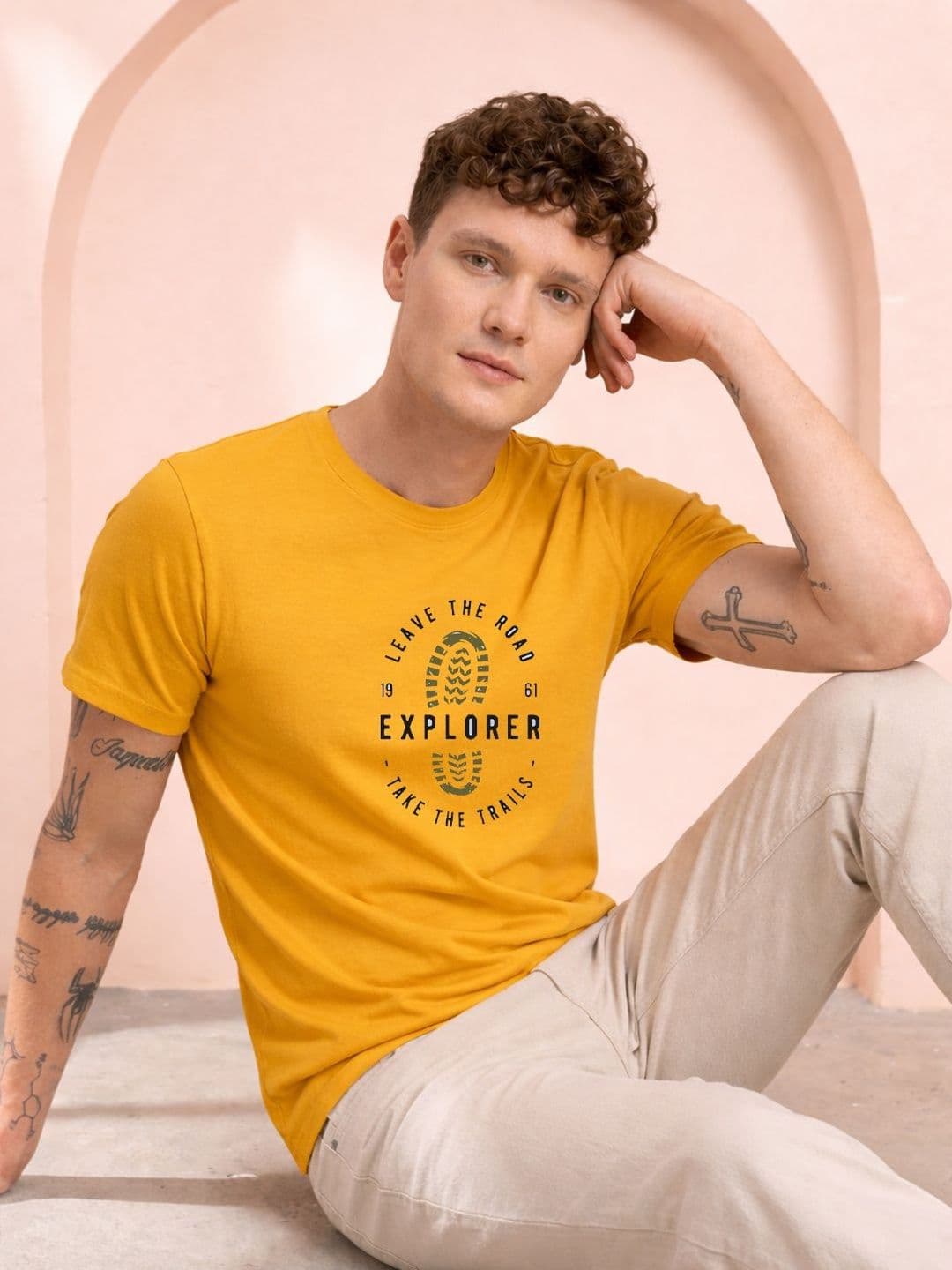 HERE&NOW Men Printed T-shirt - view 1