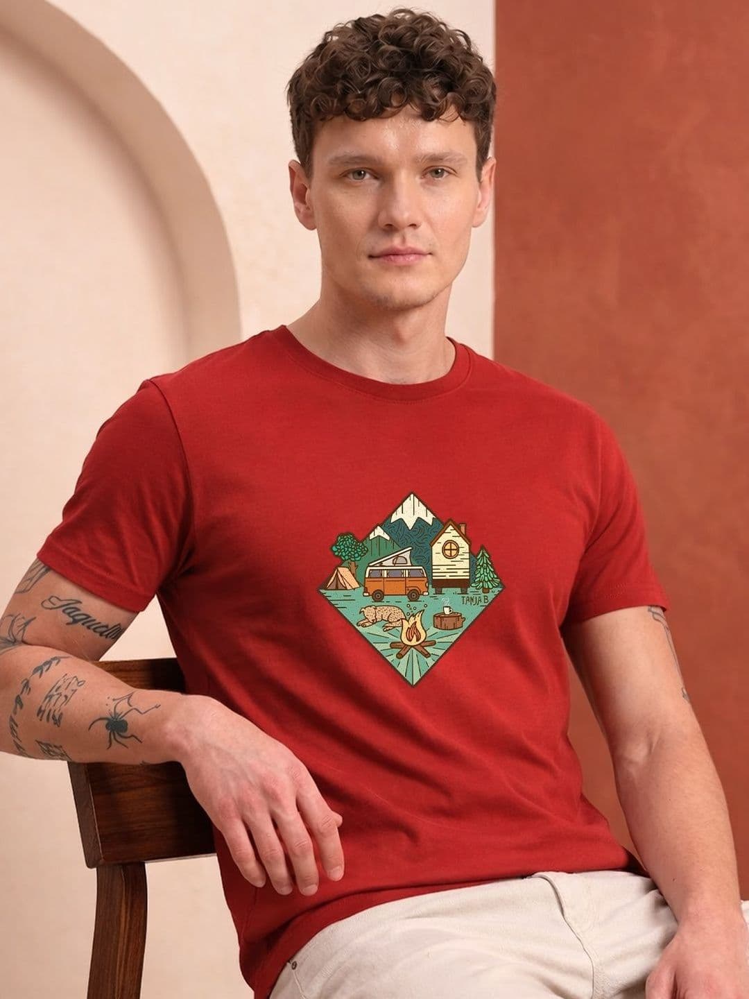 HERE&NOW Men Printed T-shirt - view 1