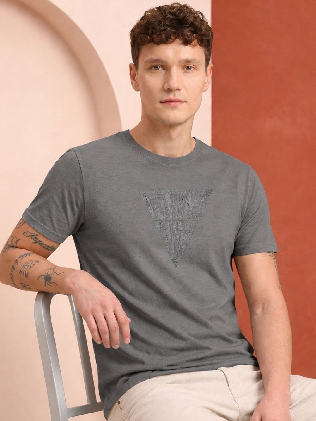 HERE&NOW Men Printed T-shirt - view 1