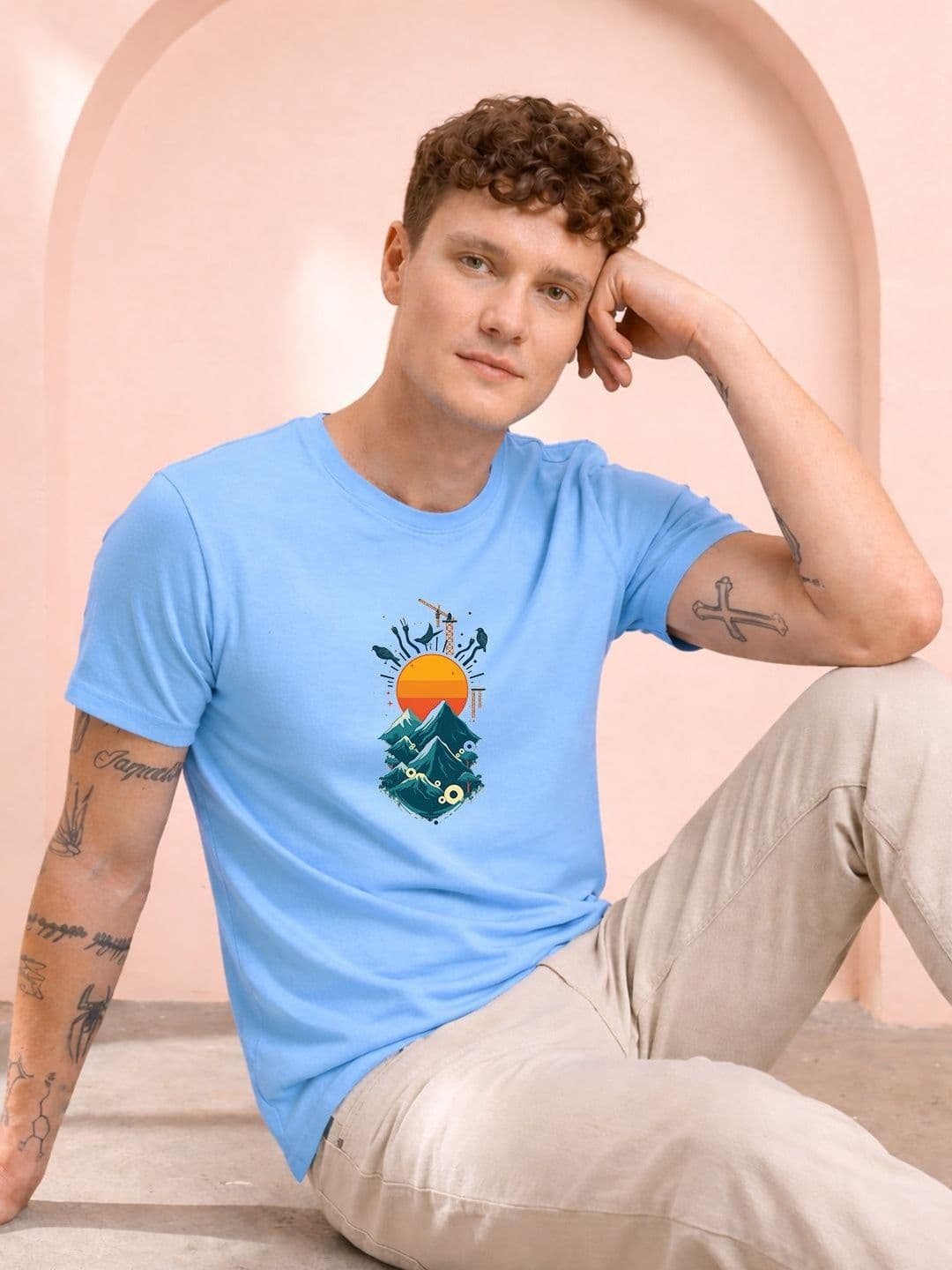 HERE&NOW Men Printed T-shirt - view 1