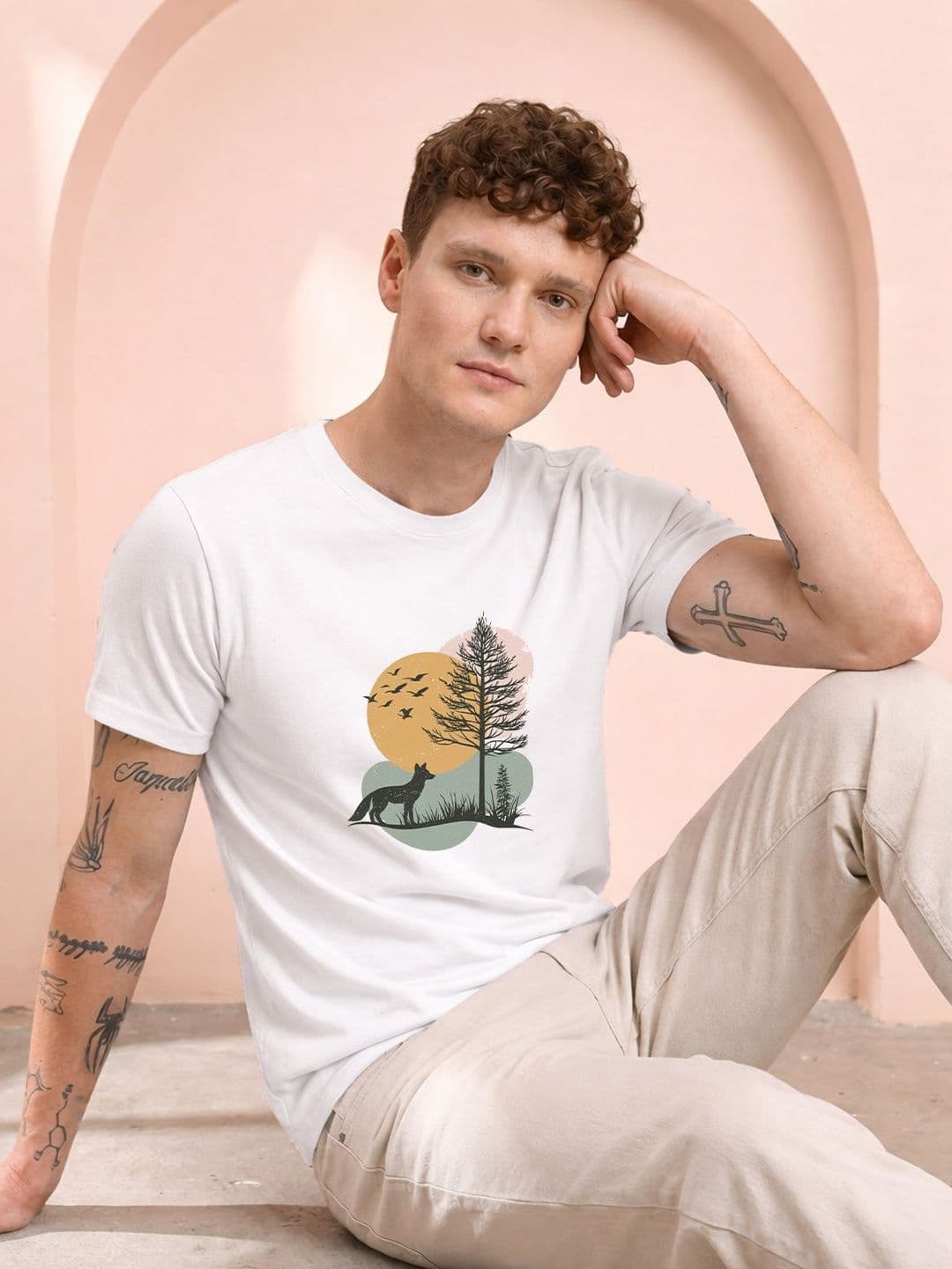 HERE&NOW Men Printed T-shirt - view 1