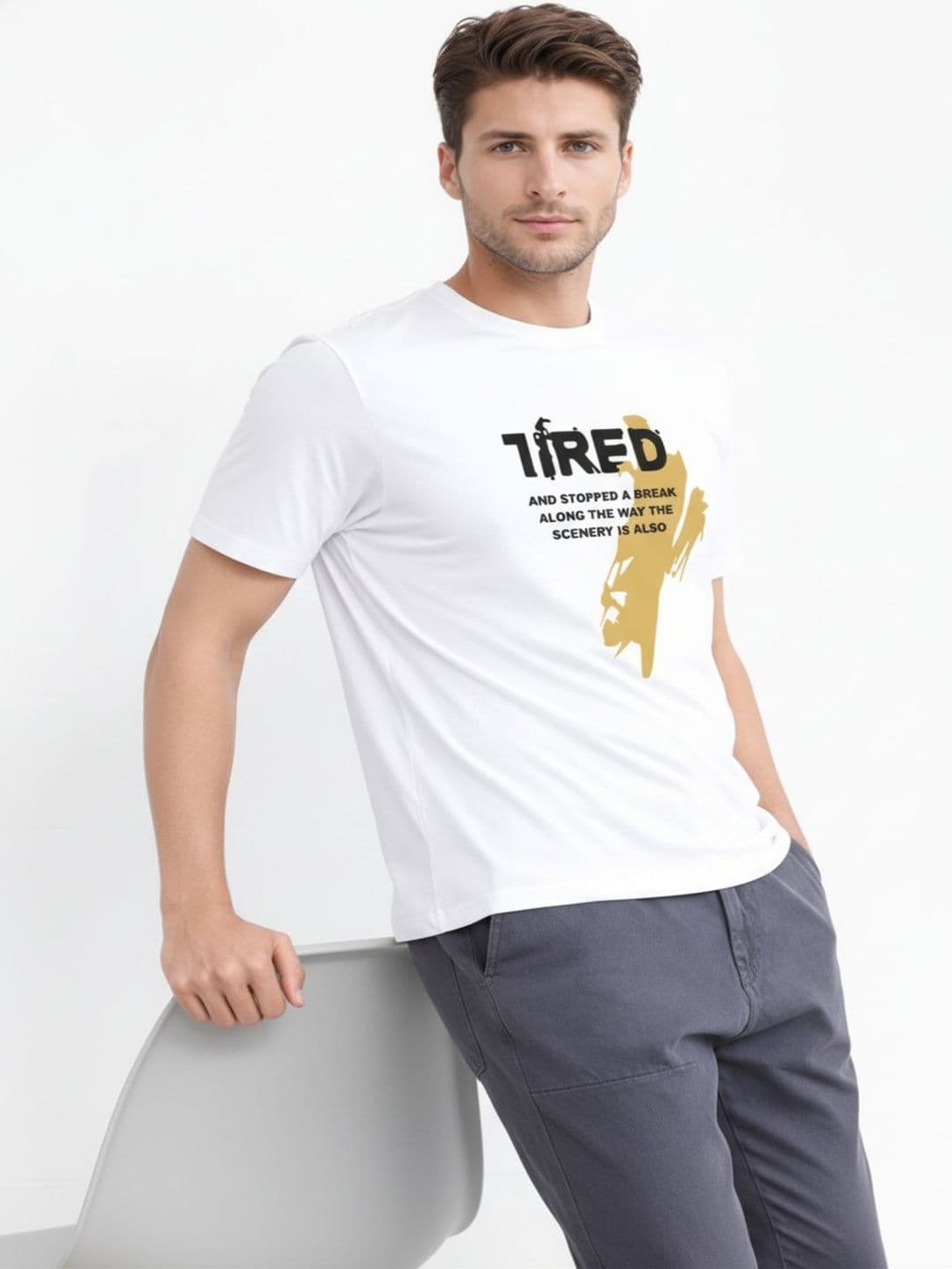 HERE&NOW Men Printed T-shirt - view 1