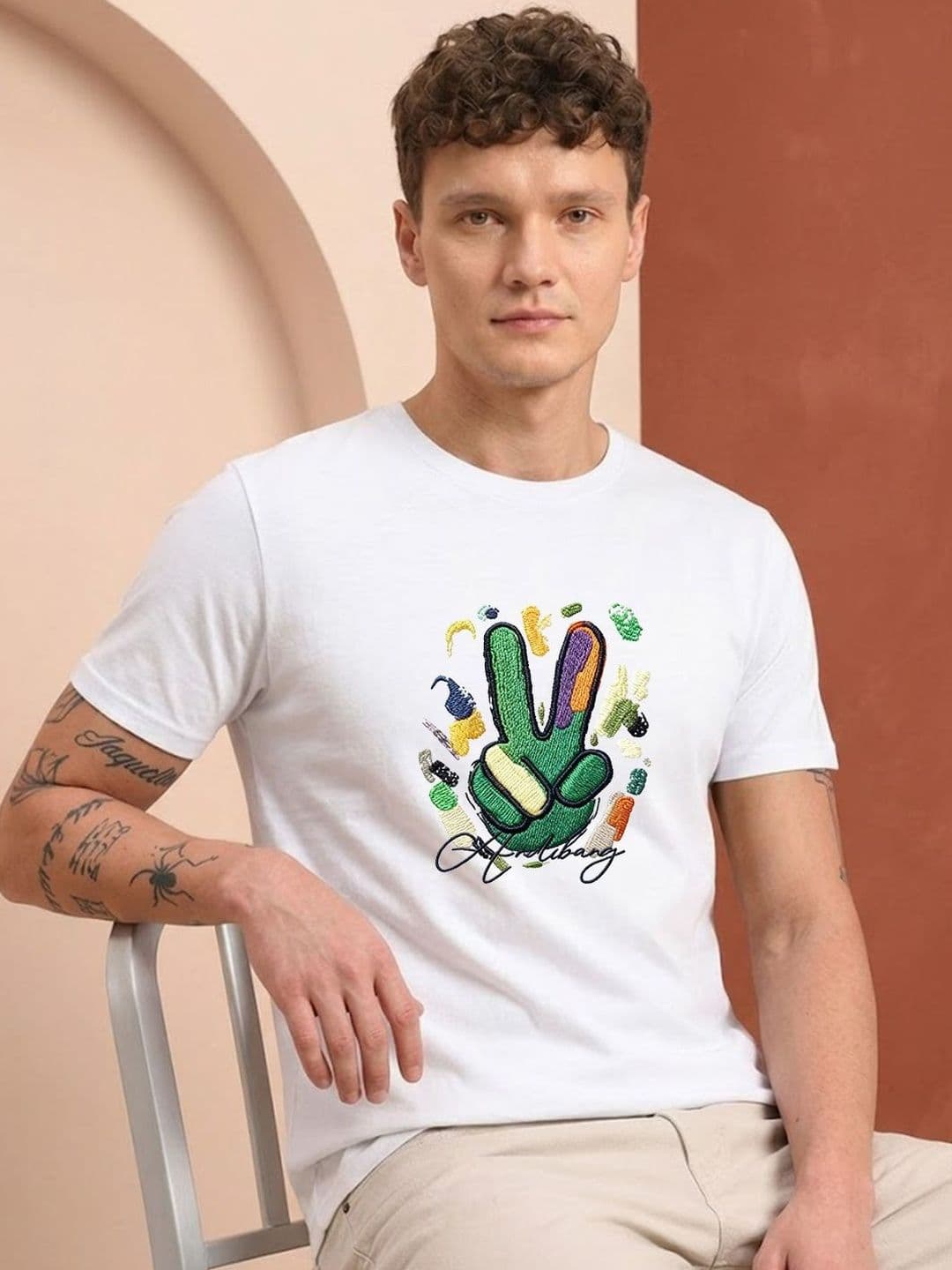 HERE&NOW Men Printed T-shirt - view 1
