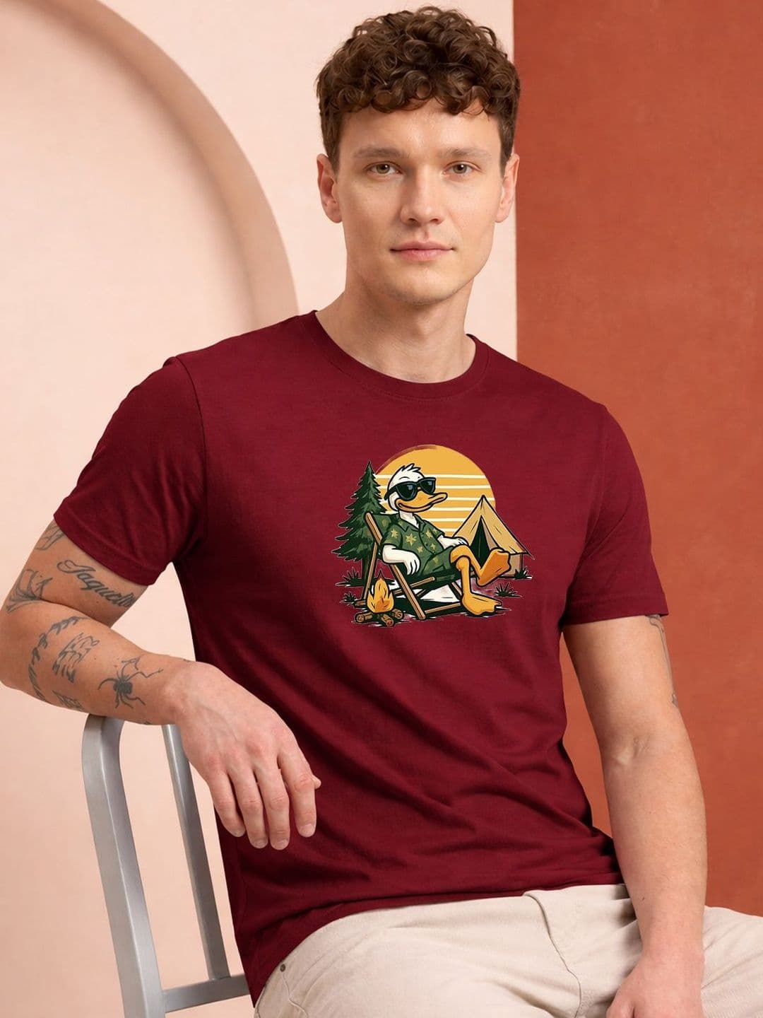 HERE&NOW Men Printed T-shirt - view 1