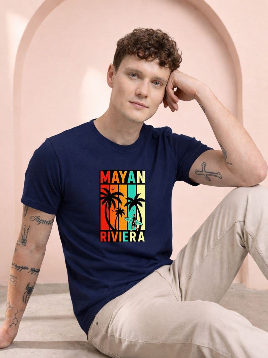 HERE&NOW Men Printed T-shirt - view 1