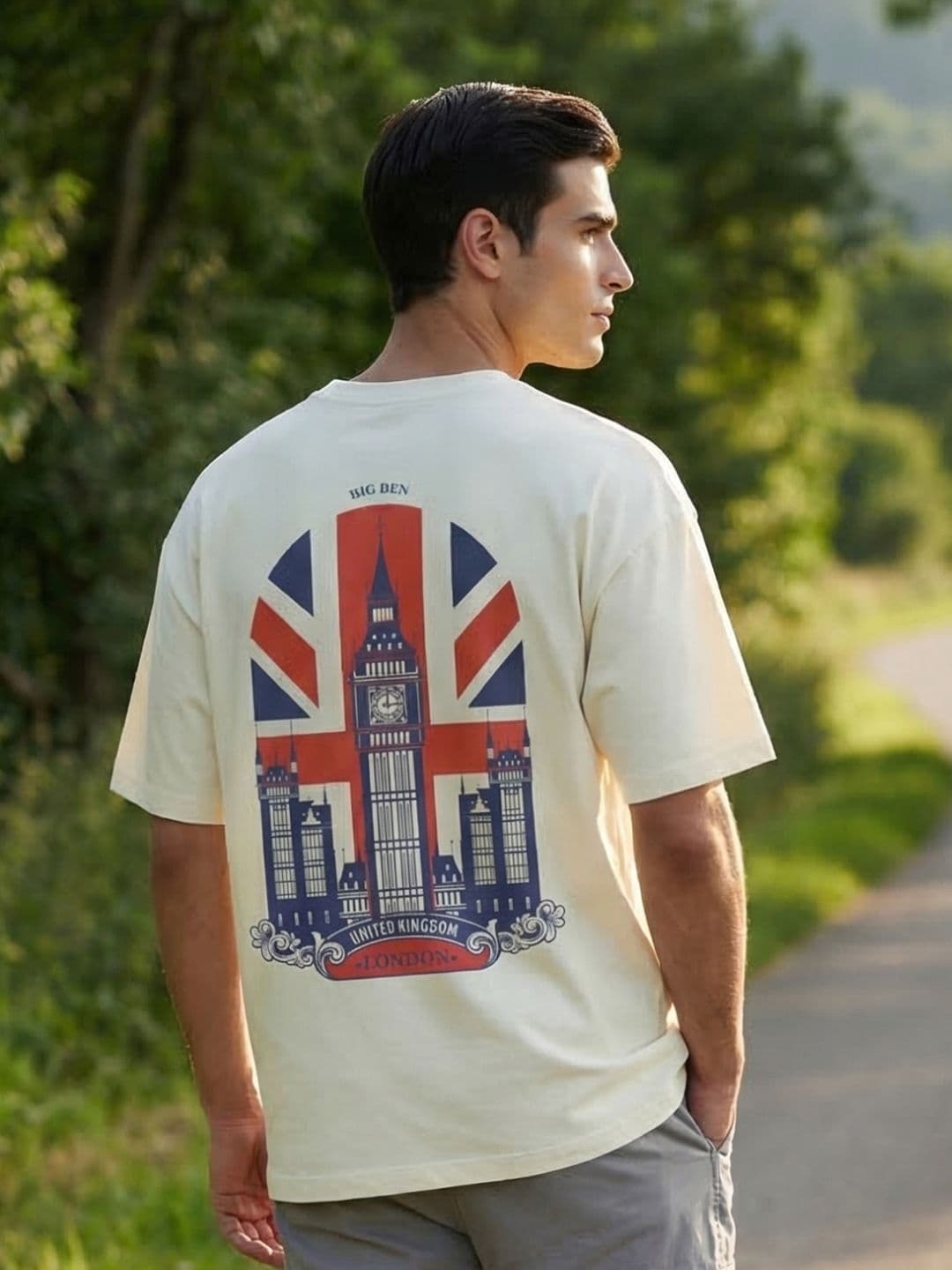 NOBERO Men Cotton Printed Round Neck T-Shirt - view 1