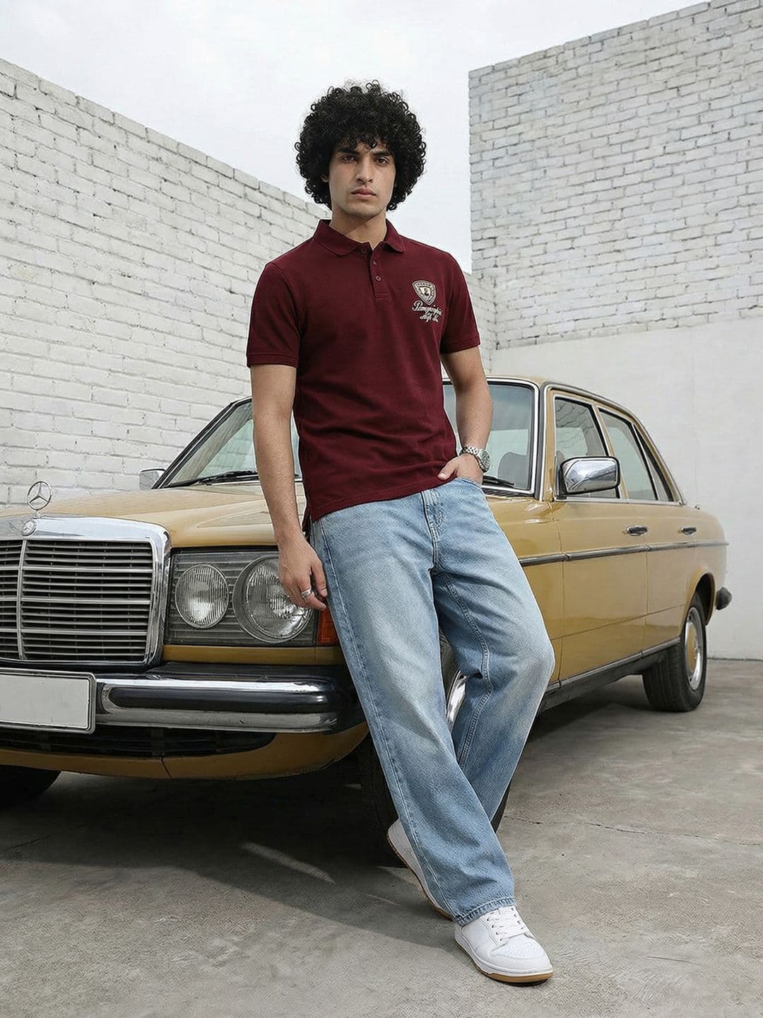 The Roadster Life Co. Polo Collar T-shirt - view 1