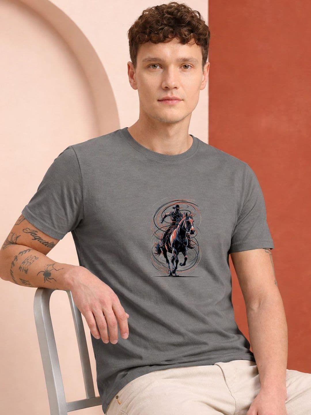 HERE&NOW Men Printed T-shirt - view 1
