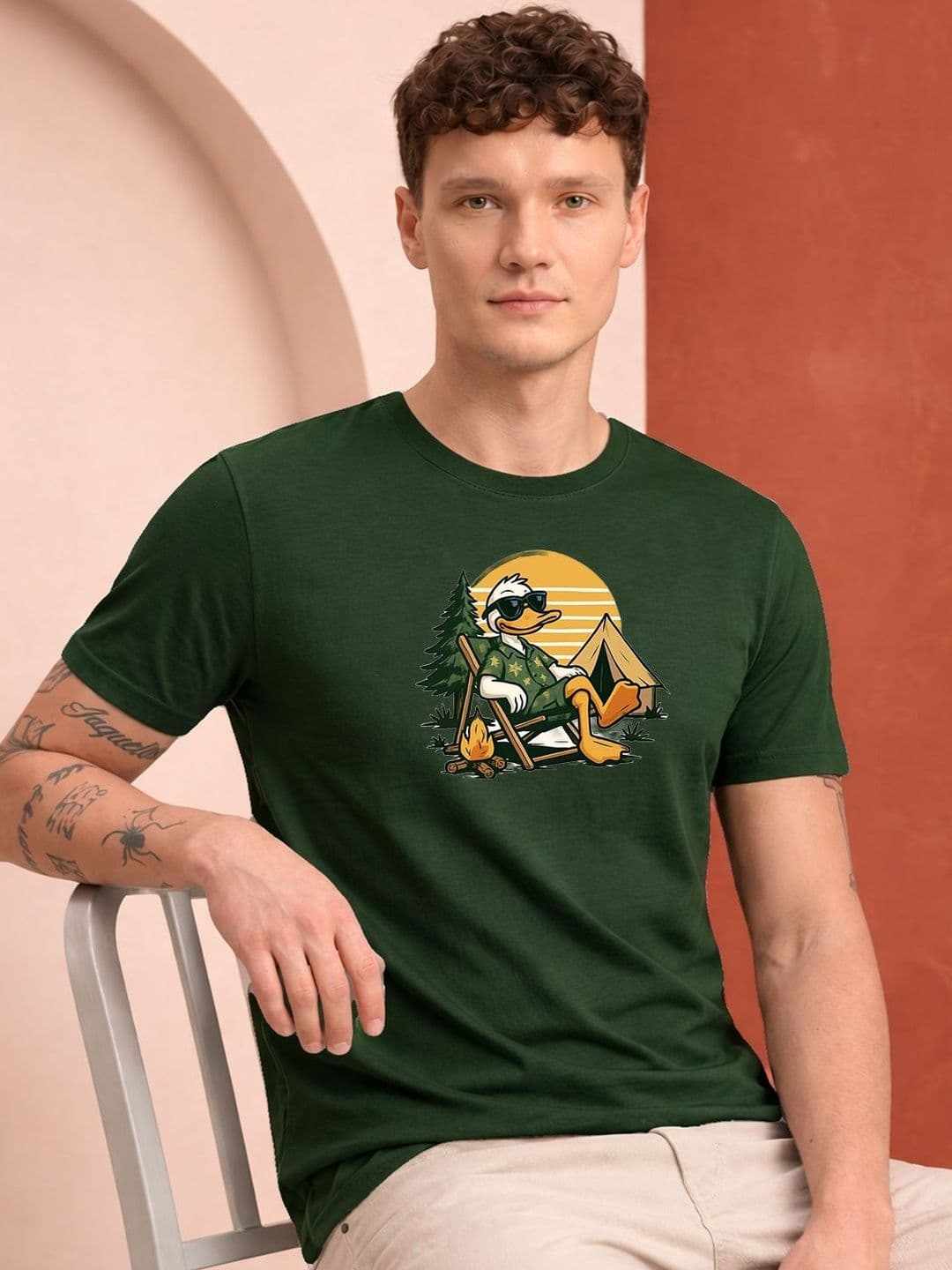 HERE&NOW Men Printed T-shirt - view 1