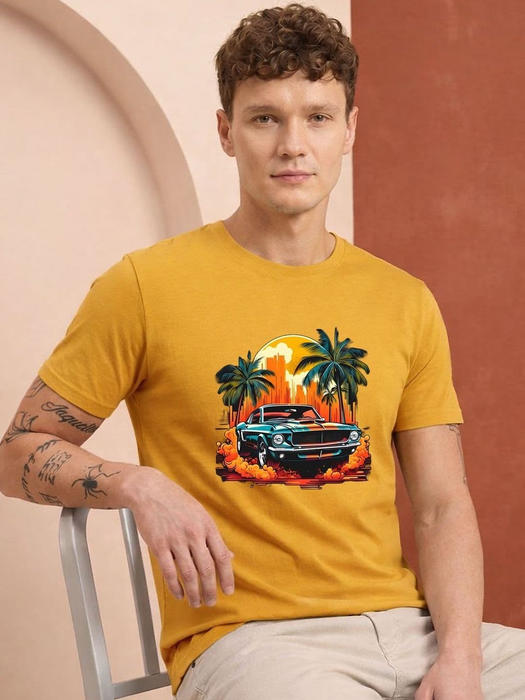 HERE&NOW Men Printed T-shirt - view 1