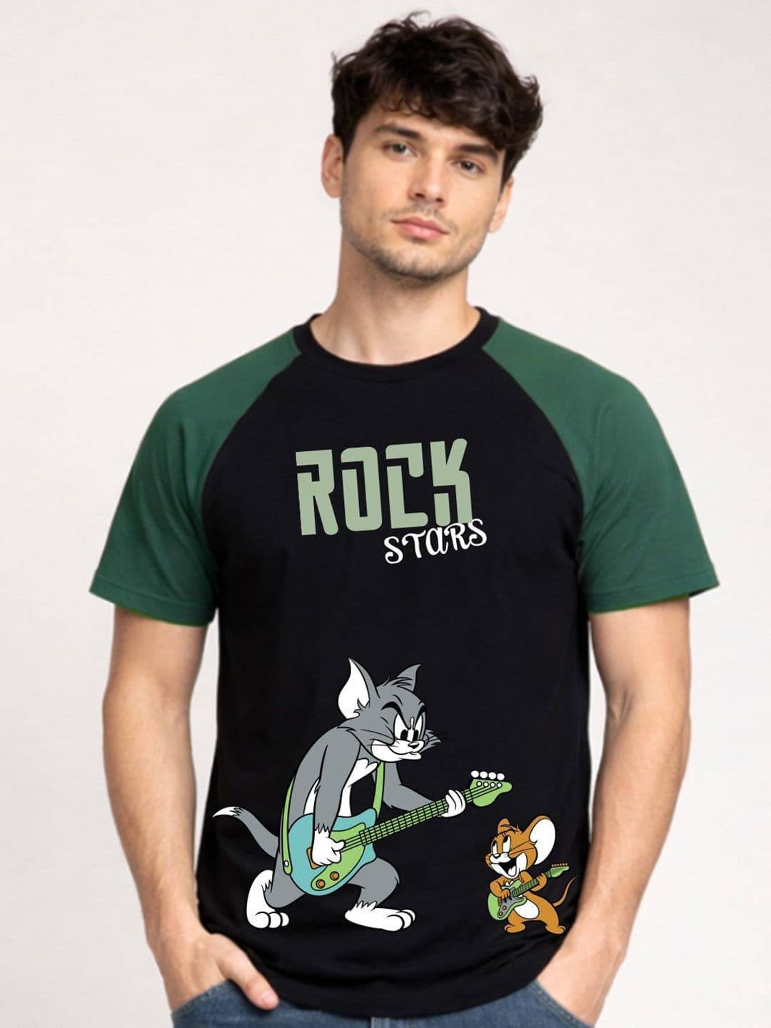 Kook N Keech Men Colourblocked T-shirt - view 1