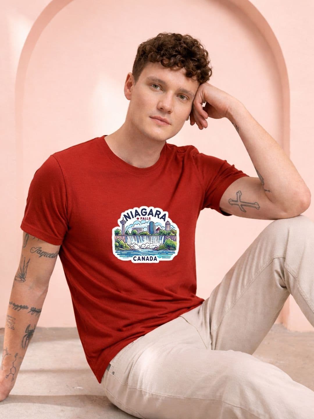HERE&NOW Men Printed T-shirt - view 1