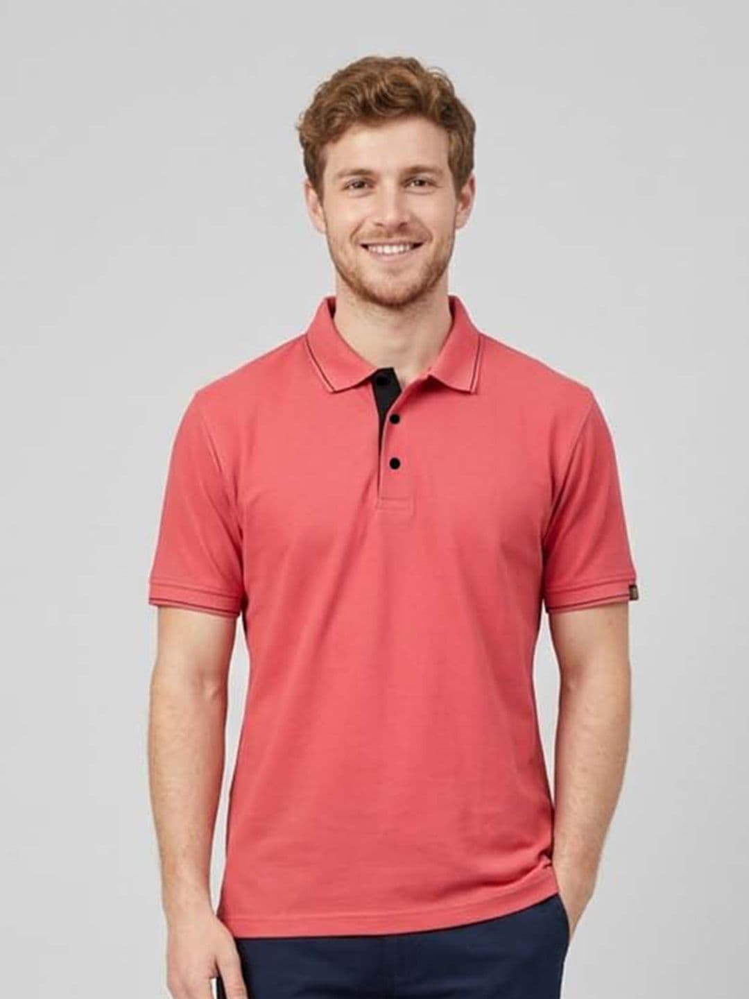 Greylongg Polo Collar T-shirt - view 1