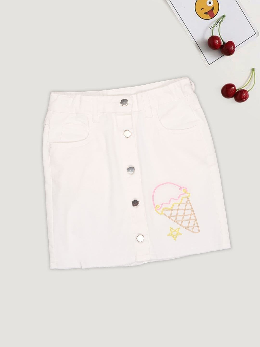 Pantaloons Junior Girls Cotton Skirts - view 1
