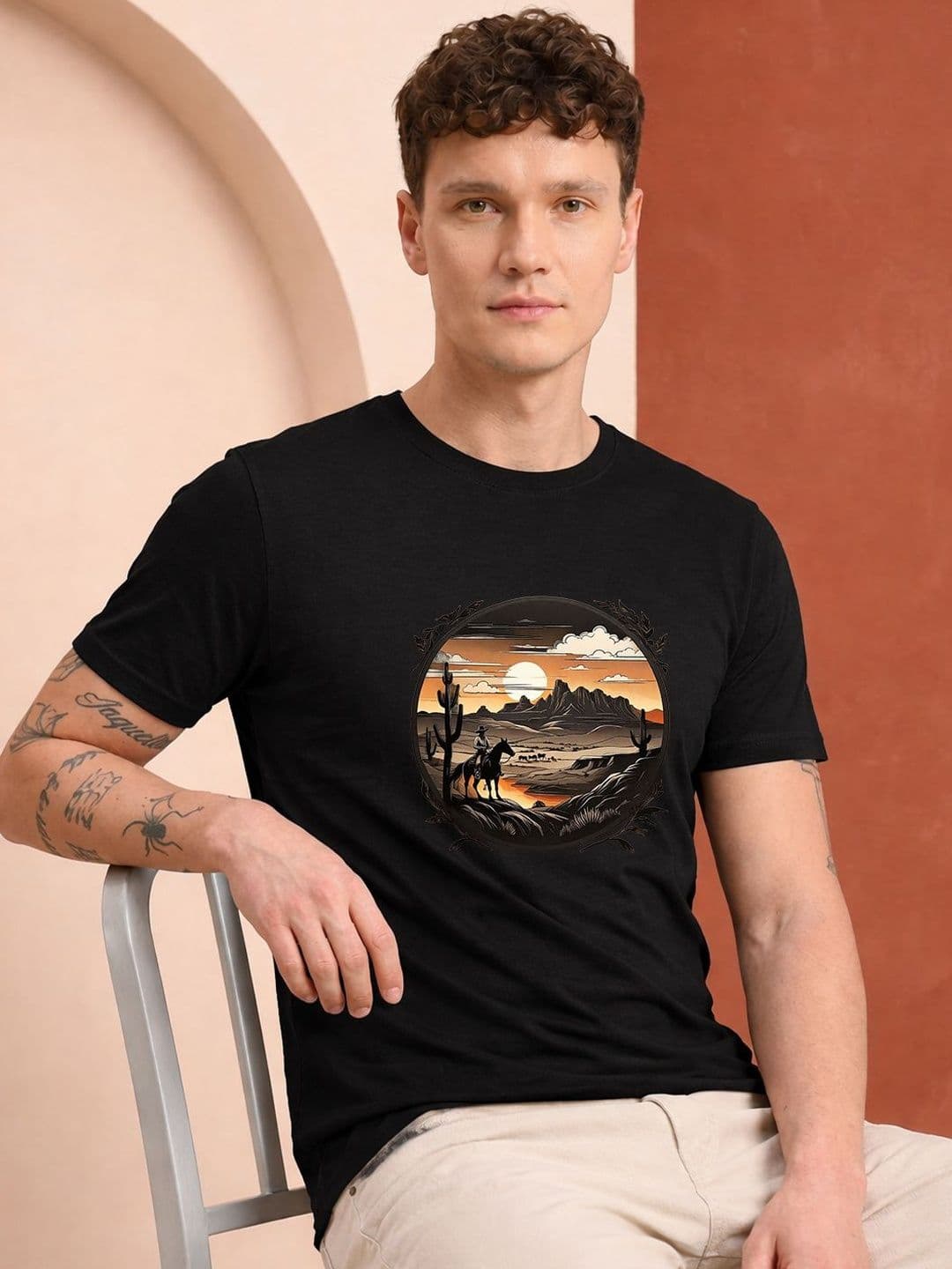 HERE&NOW Men Printed T-shirt - view 1