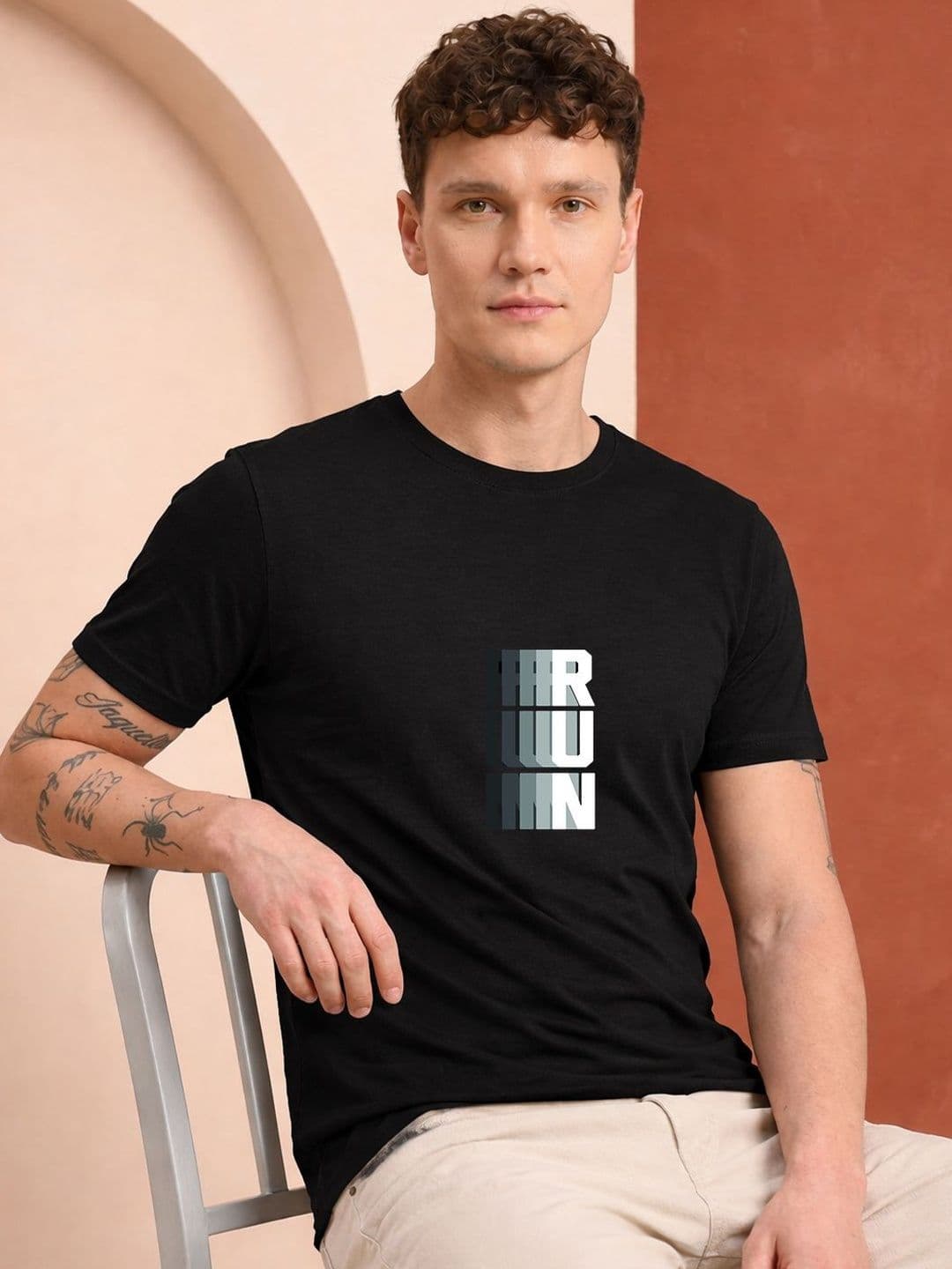 HERE&NOW Men Printed T-shirt - view 1