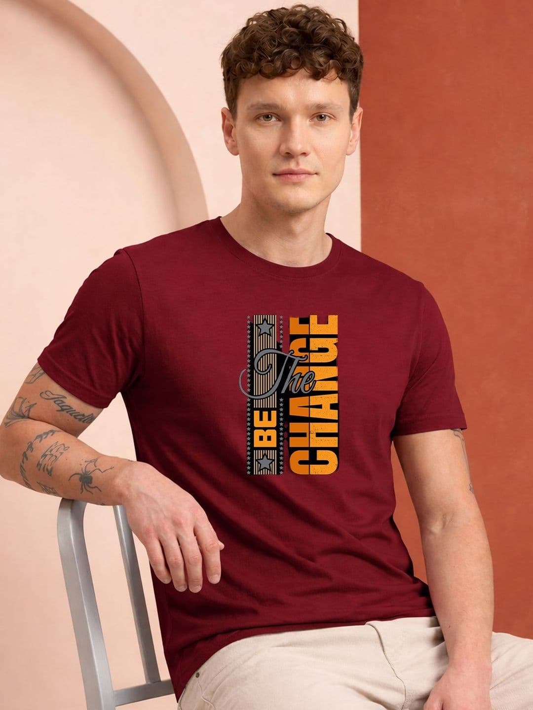 HERE&NOW Men Printed T-shirt - view 1