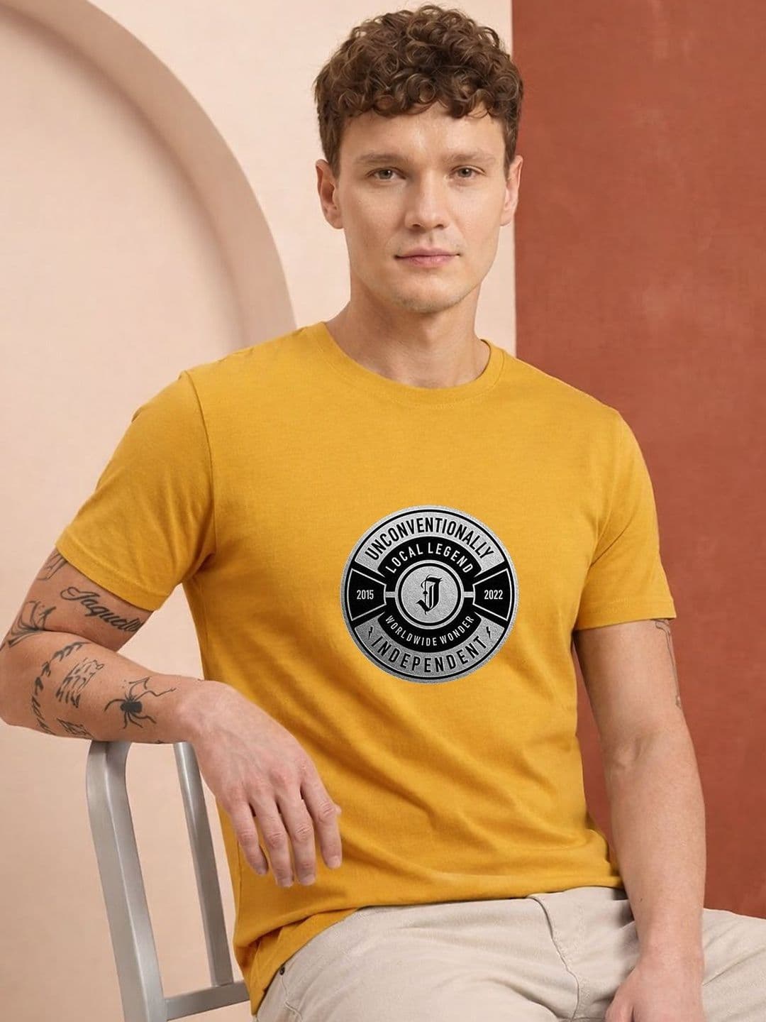 HERE&NOW Men Printed T-shirt - view 1