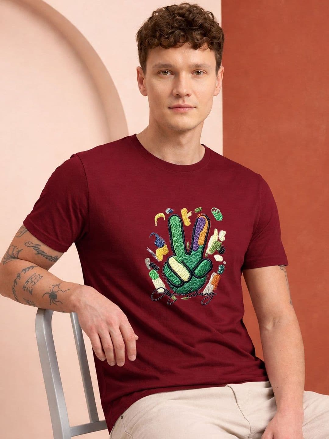 HERE&NOW Men Printed T-shirt - view 1