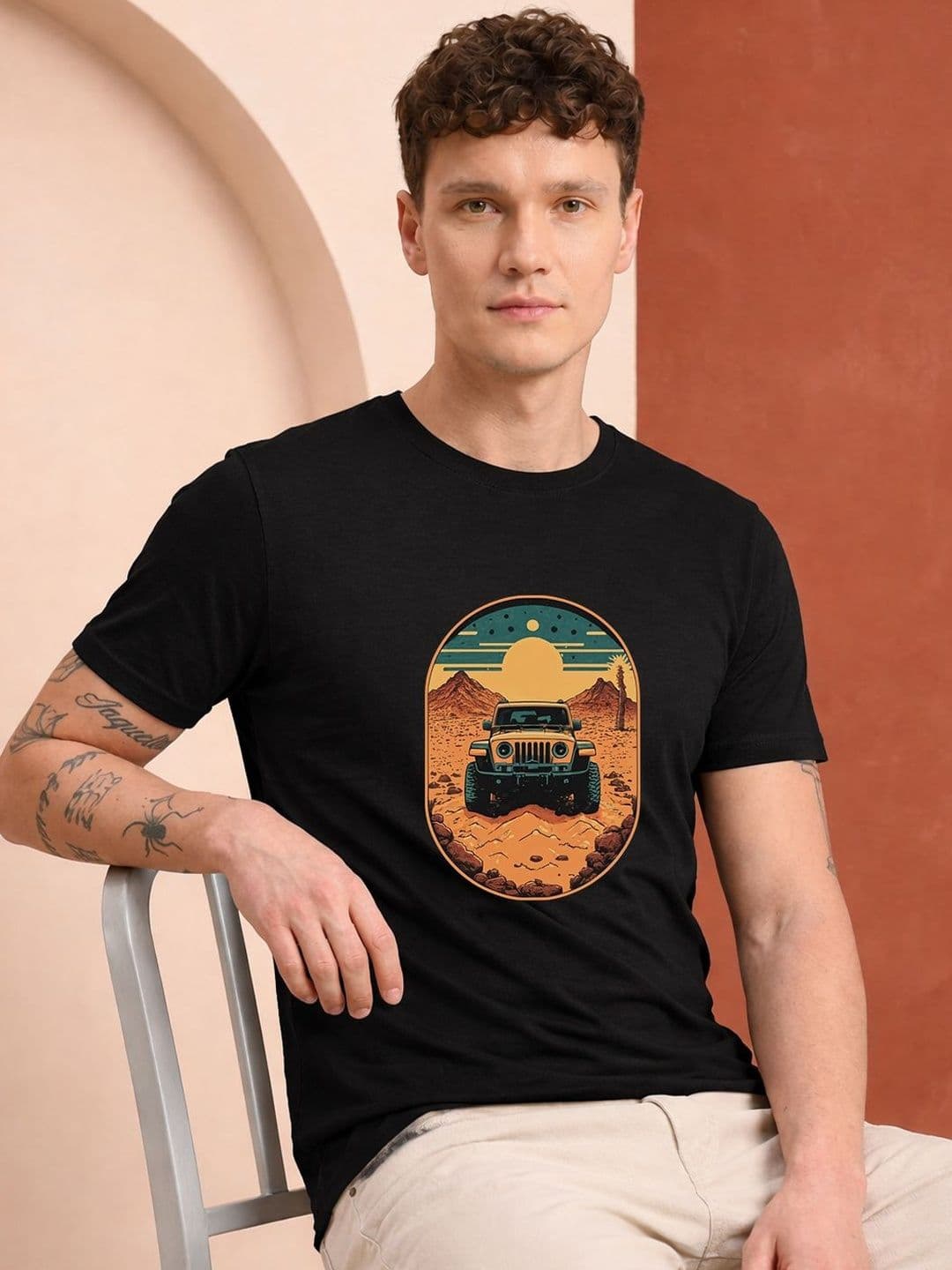 HERE&NOW Men Printed T-shirt - view 1