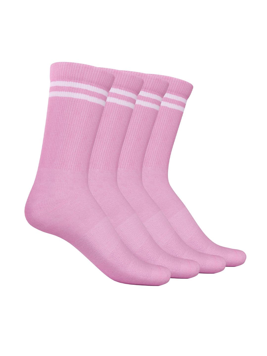 TalkingSox Unisex Pack Of 4 Striped Bamboo Crew-Length Socks - view 1