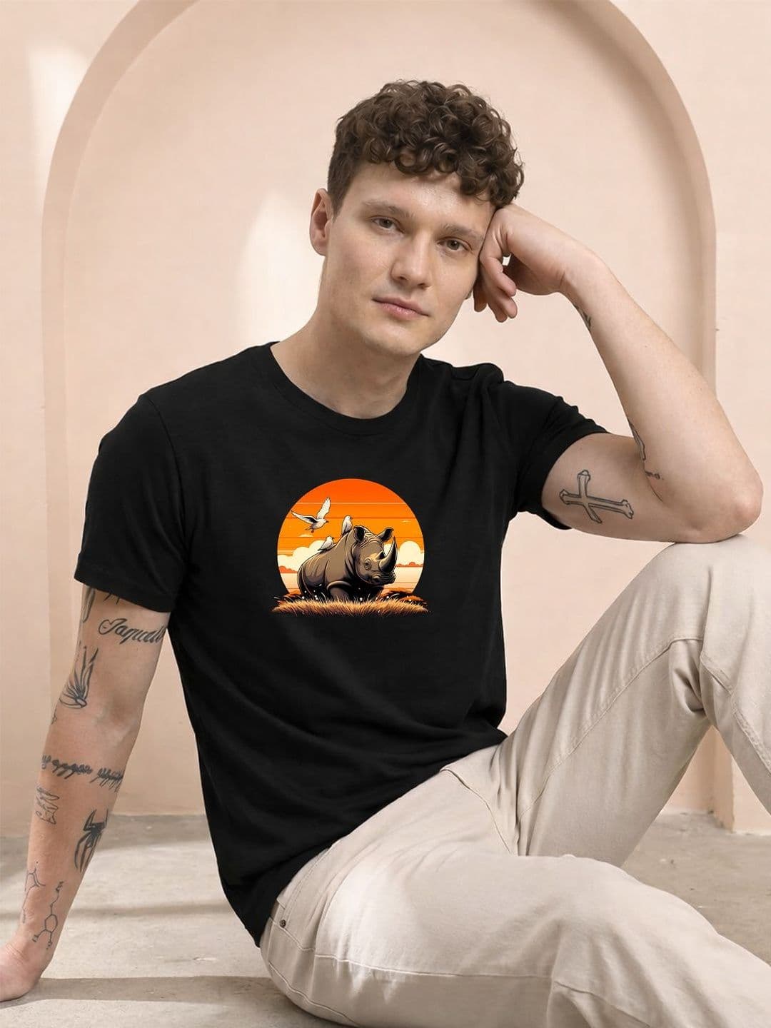HERE&NOW Men Printed T-shirt - view 1