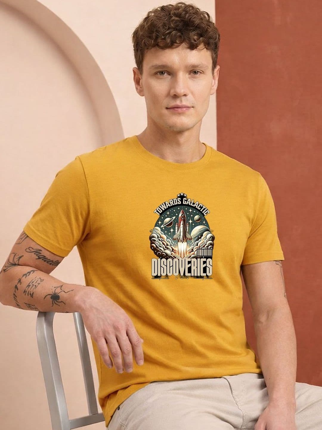 HERE&NOW Men Printed T-shirt - view 1