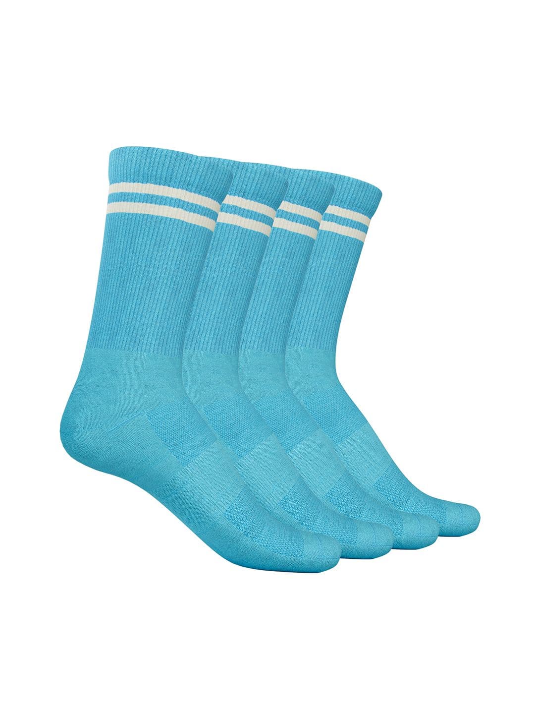 TalkingSox Unisex Pack Of 4 Striped Bamboo Crew-Length Socks - view 1