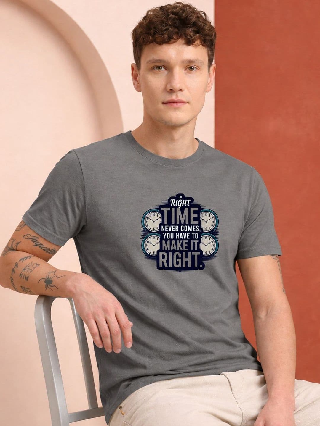 HERE&NOW Men Printed T-shirt - view 1