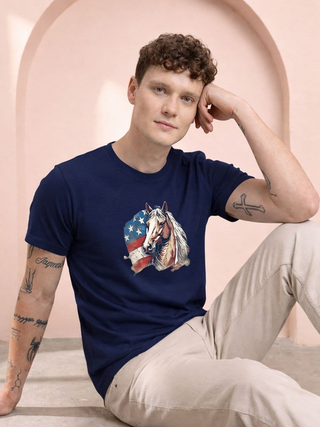 HERE&NOW Men Printed T-shirt - view 1