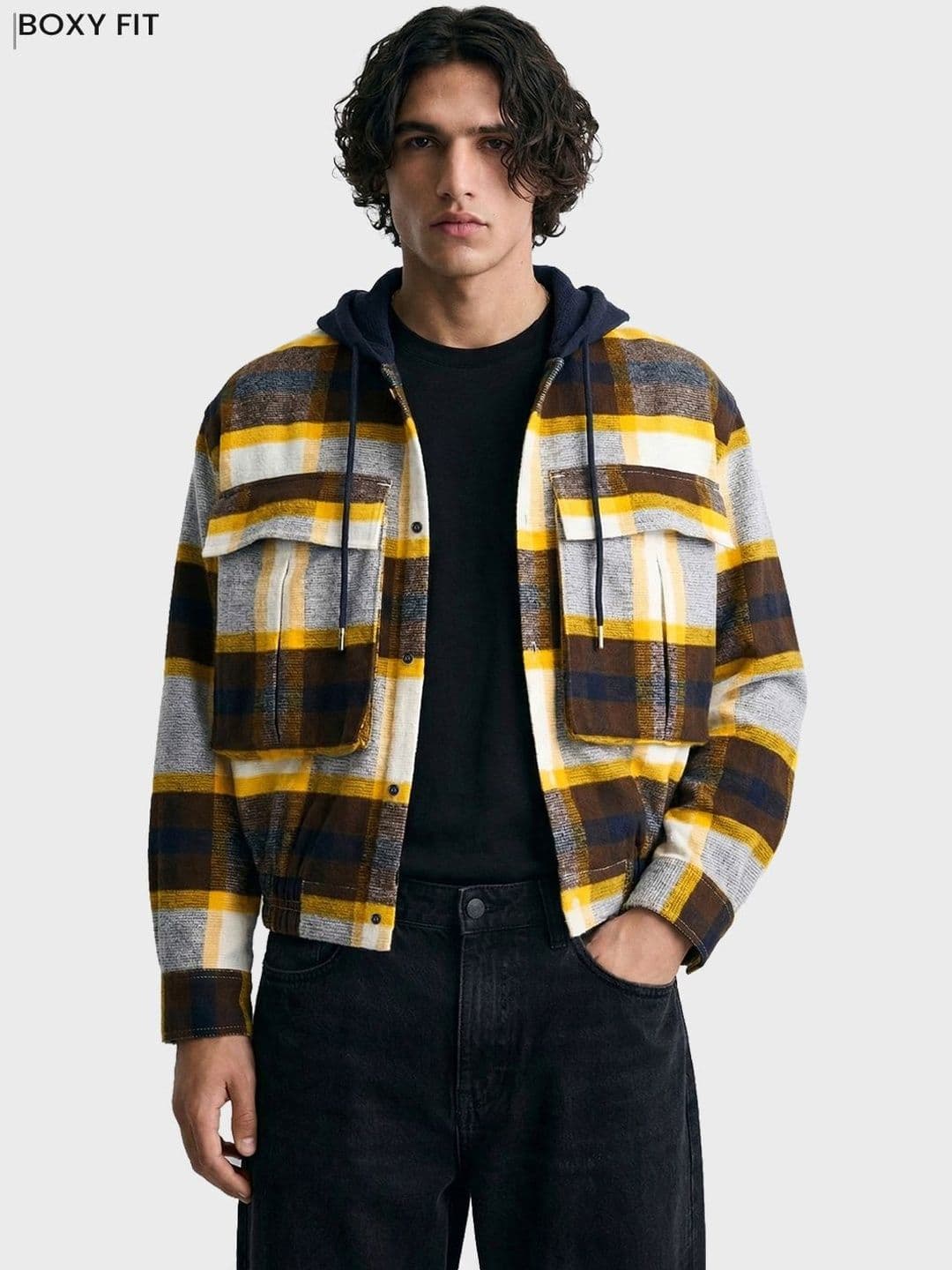 The Indian Garage Co Men Boxy Checked Casual Shirt - view 1